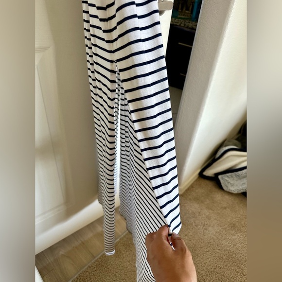 H&M cinched striped long dress - Picture 3 of 4